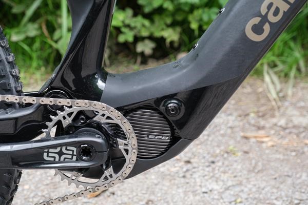 shimano ep801 motor on cannondale bik